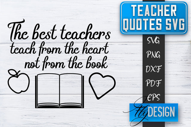 Teacher SVG | Teacher Quotes SVG | Back to school SVG SVG Fly Design 