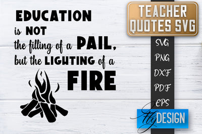 Teacher SVG | Teacher Quotes SVG | Back to school SVG SVG Fly Design 