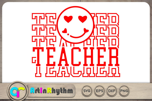 Teacher svg / Valentine's Day SVG SVG Artinrhythm shop 