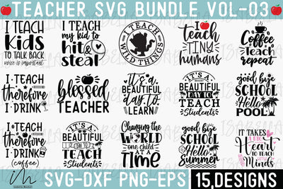 Teacher t shirt svg bundle, Teacher day svg, Teacher t shirt svg bundle, Cool teacher cricut, kindergarten teacher svg,gift for teacher svg, teacher appreciation svg, Back to school svg, SVG Isabella Machell 