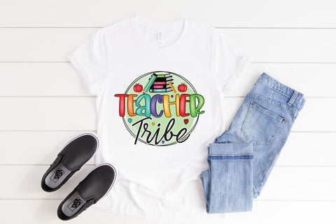 Teacher Tribe PNG | Teacher Sublimation Design Sublimation CraftLabSVG 
