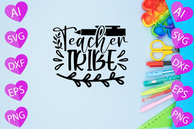 Teacher Tribe SVG CraftlabSvg29 