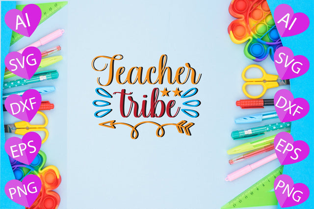 Teacher Tribe SVG CraftlabSvg29 