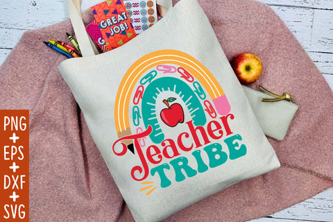 Teacher Tribe SVG Cricut Files SVG Rupkotha 