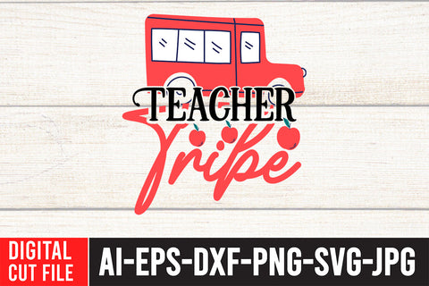 Teacher Tribe SVG Cut File SVG BlackCatsMedia 