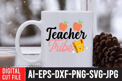 Teacher Tribe SVG Cut File , Teacher SVG Bundle SVG BlackCatsMedia 