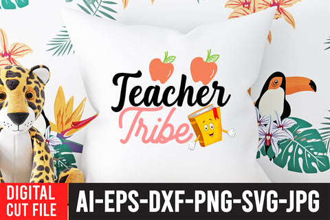 Teacher Tribe SVG Cut File , Teacher SVG Bundle SVG BlackCatsMedia 