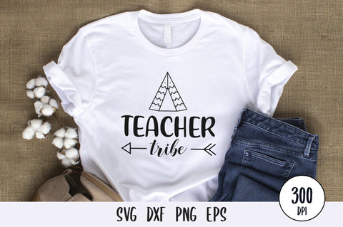 Teacher Tribe SVG Design SVG futivesvg 