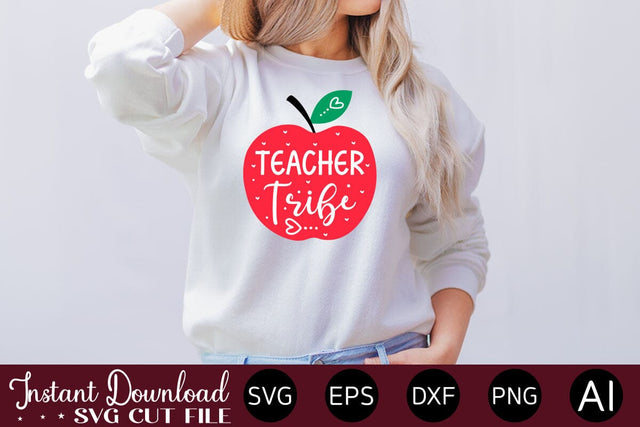Teacher Tribe SVG designmaster24 