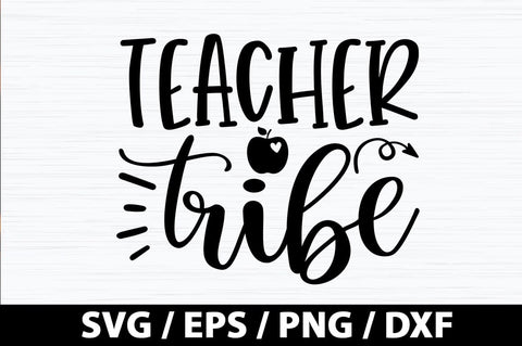 Teacher tribe SVG SVG akazaddesign 