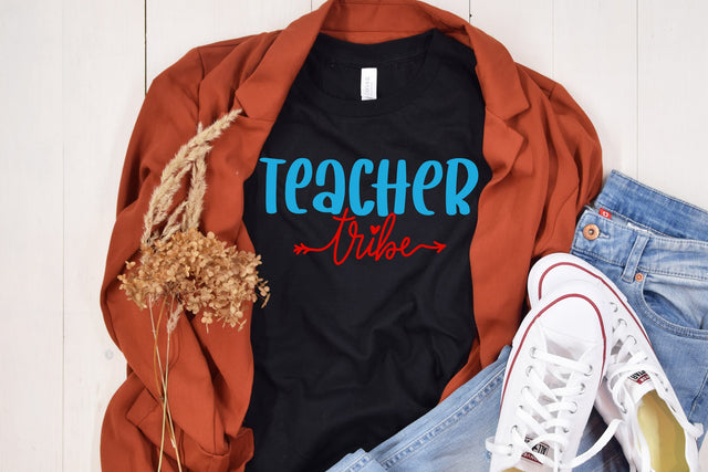 Teacher Tribe SVG SVG dapiyupi store 