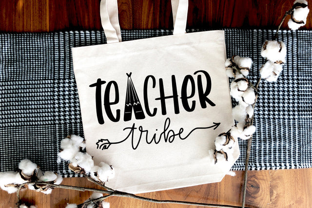 Teacher Tribe SVG SVG dapiyupi store 