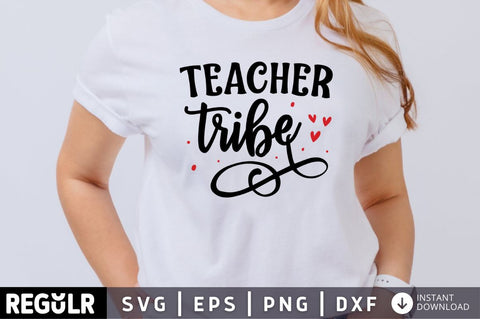 Teacher tribe SVG SVG Regulrcrative 