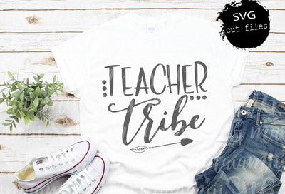 Teacher Tribe Svg, Teacher Svg Tribe Svg, Teacher Tribe Cut File, Teaching Svg Files, Cricut Design Space, Silhouette Studio SVG MaiamiiiSVG 
