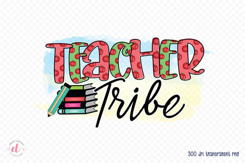 Teacher Tribe | Teacher Sublimation Design Sublimation CraftLabSVG 