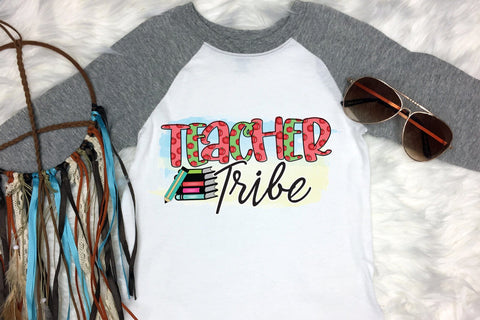 Teacher Tribe | Teacher Sublimation Design Sublimation CraftLabSVG 
