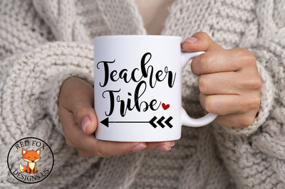 Teacher Tribe with Arrow SVG | Valentine Teacher SVG SVG RedFoxDesignsUS 