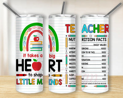 Teacher Tumbler Sublimation Design,Teacher 20 oz Skinny Tumbler, Teacher Wrap, Teacher Life PNG Instant Download Sublimation BouDesign 