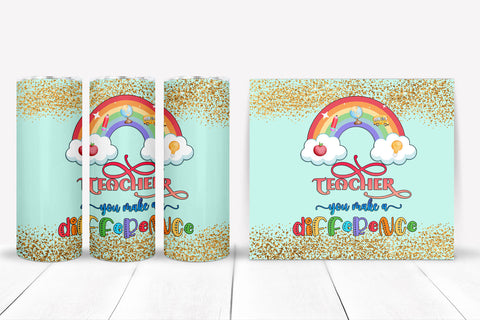 Teacher Tumbler Sublimation I 20 Oz Teacher Tumbler PNG Sublimation Happy Printables Club 