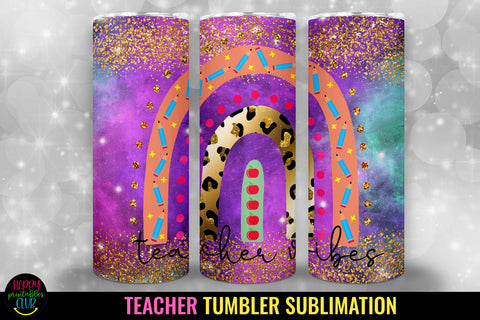 Teacher Tumbler Sublimation I 20 Oz Teacher Tumbler PNG Sublimation Happy Printables Club 