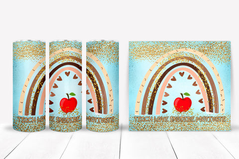 Teacher Tumbler Sublimation I 20 Oz Teacher Tumbler PNG Sublimation Happy Printables Club 