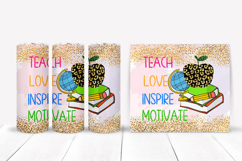 Teacher Tumbler Sublimation I 20 Oz Teacher Tumbler PNG Sublimation Happy Printables Club 