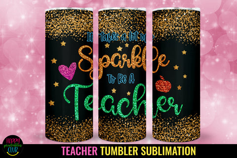 Teacher Tumbler Sublimation I 20 Oz Teacher Tumbler PNG Sublimation Happy Printables Club 