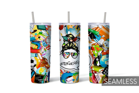 Teacher Tumbler Sublimation Sublimation SvgOcean 