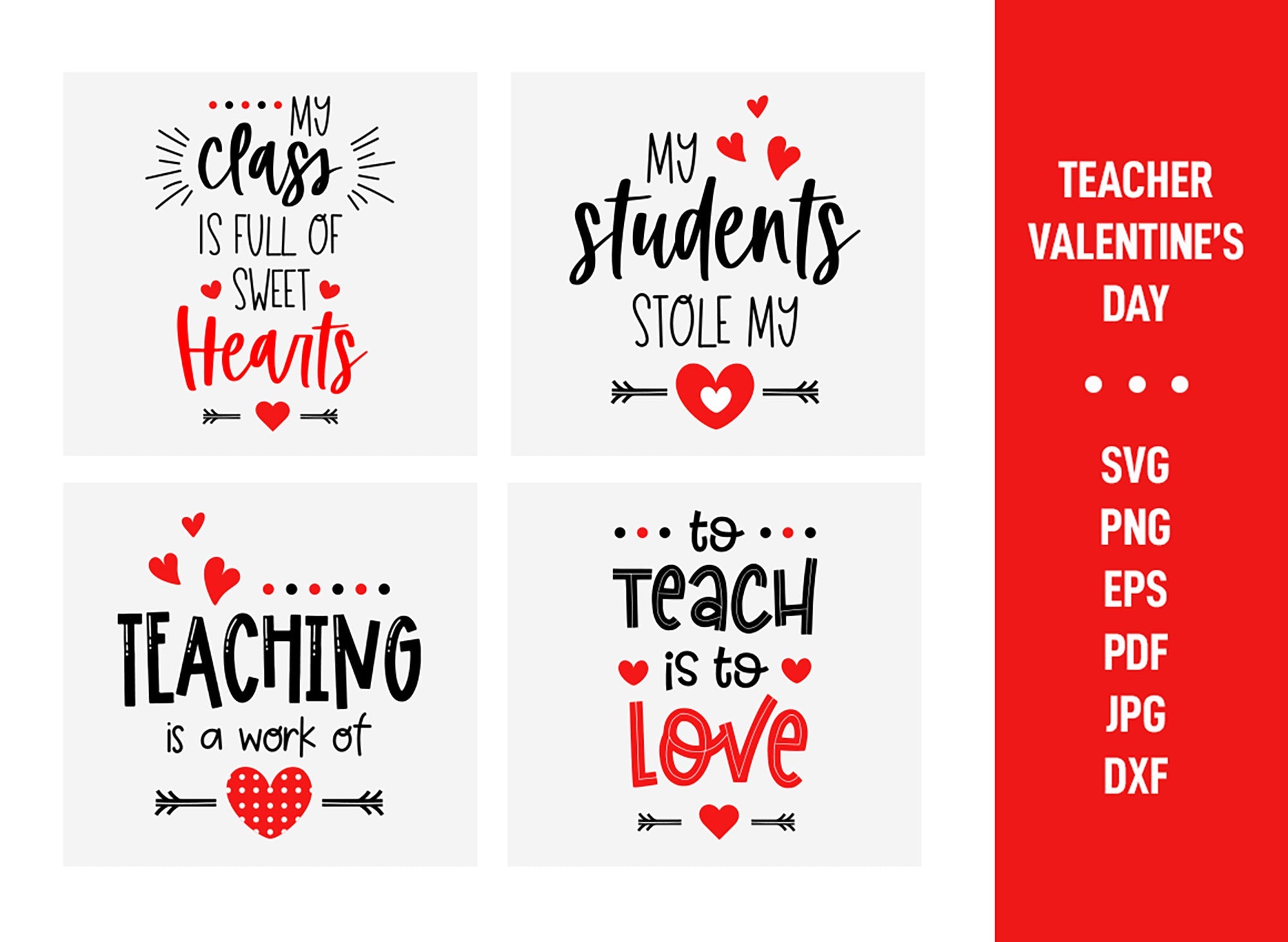 One Sweet Teacher Valentine's Day Tumbler