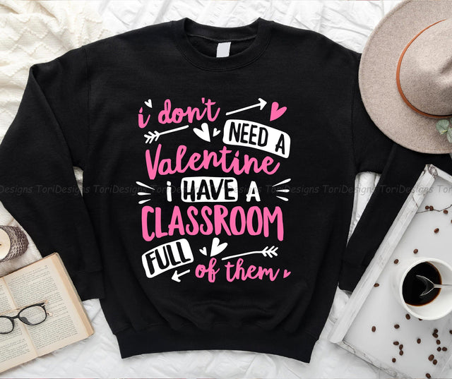 Teacher Valentines Day PNG sublimation design Sublimation ToriDesigns 