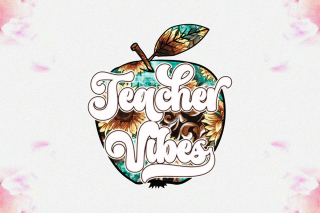 Teacher Vibes Sublimation Sublimation Jagonath Roy 