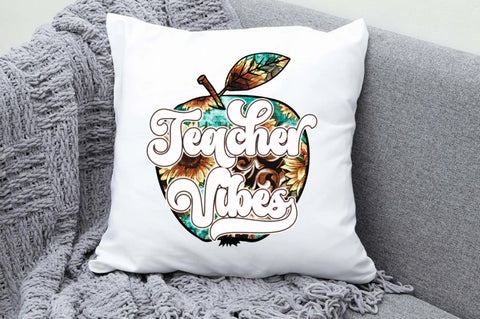 Teacher Vibes Sublimation Sublimation Jagonath Roy 