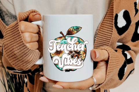 Teacher Vibes Sublimation Sublimation Jagonath Roy 