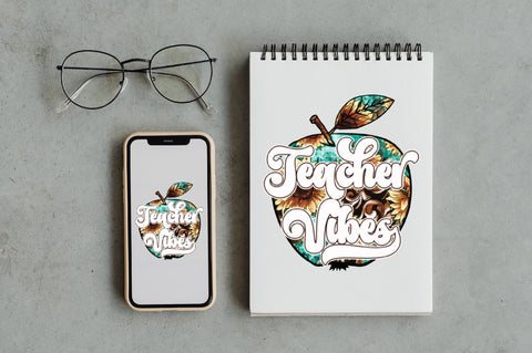 Teacher Vibes Sublimation Sublimation Jagonath Roy 