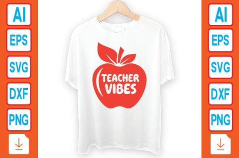 Teacher Vibes SVG Craftlabsvg24 