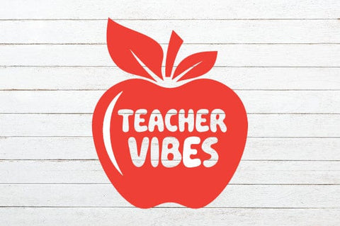 Teacher Vibes SVG Craftlabsvg24 