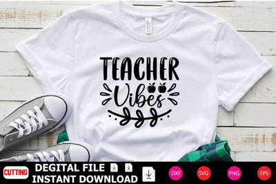 Teacher Vibes SVG Shahin alam 