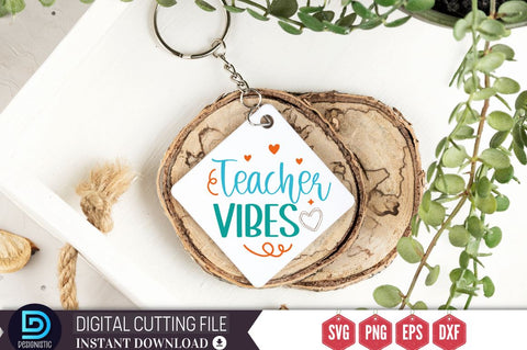 Teacher vibes SVG SVG DESIGNISTIC 