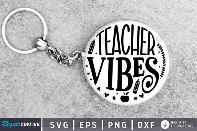 Teacher vibes SVG SVG Regulrcrative 