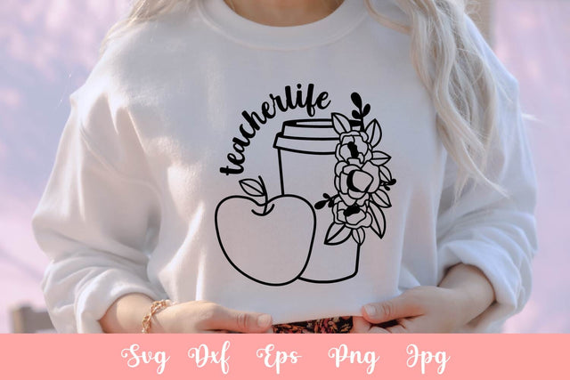Teacherlife SVG Cut File Free For Commercial Use SVG SintegraT 