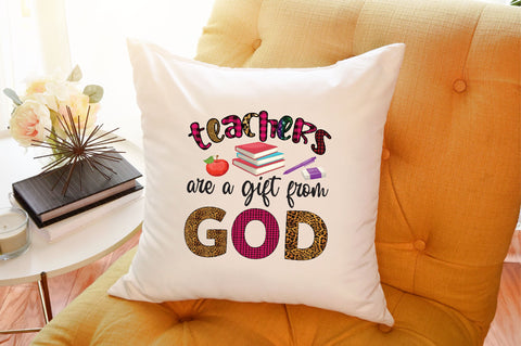 Teachers Are a Gift from God Sublimation SVGArt 