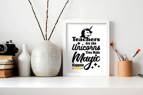 Teachers Are Like Unicorns SVG SVG VectorSVGdesign 
