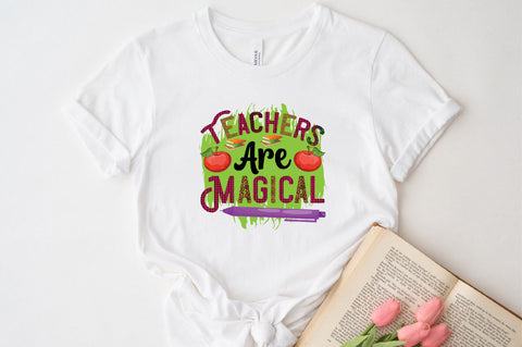 Teachers Are Magical Sublimation SVGArt 