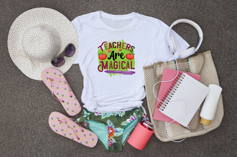 Teachers Are Magical Sublimation SVGArt 