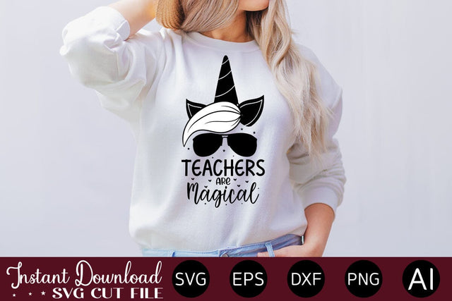 Teachers Are Magical SVG designmaster24 
