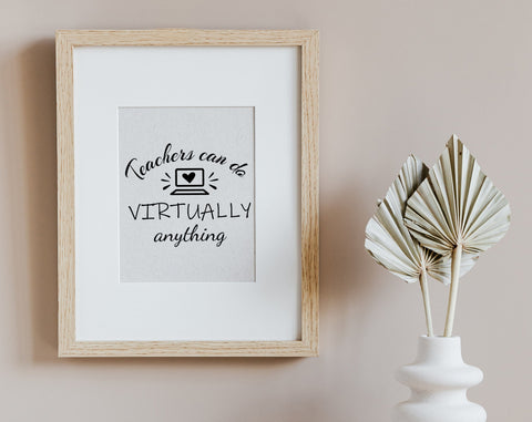 Teachers Can Do Virtually Anythings SVG SVG HappyDesignStudio 