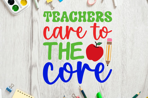 Teachers care to the core SVG SVG Regulrcrative 