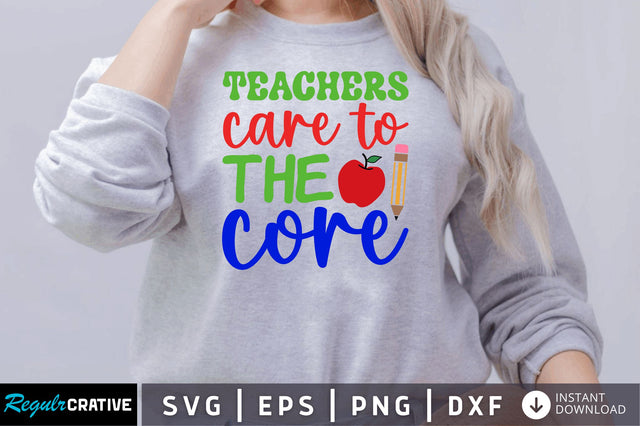 Teachers care to the core SVG SVG Regulrcrative 