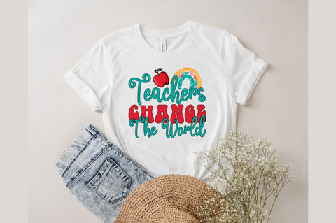 Teachers Change the World SVG designartist 