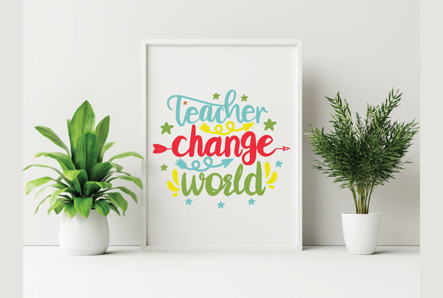 Teachers Change The World SVG SVG Creativeart88 